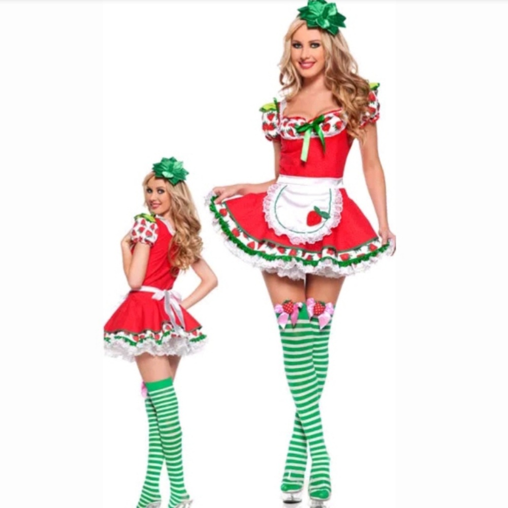 Sexy Strawberry Shortcake Costume